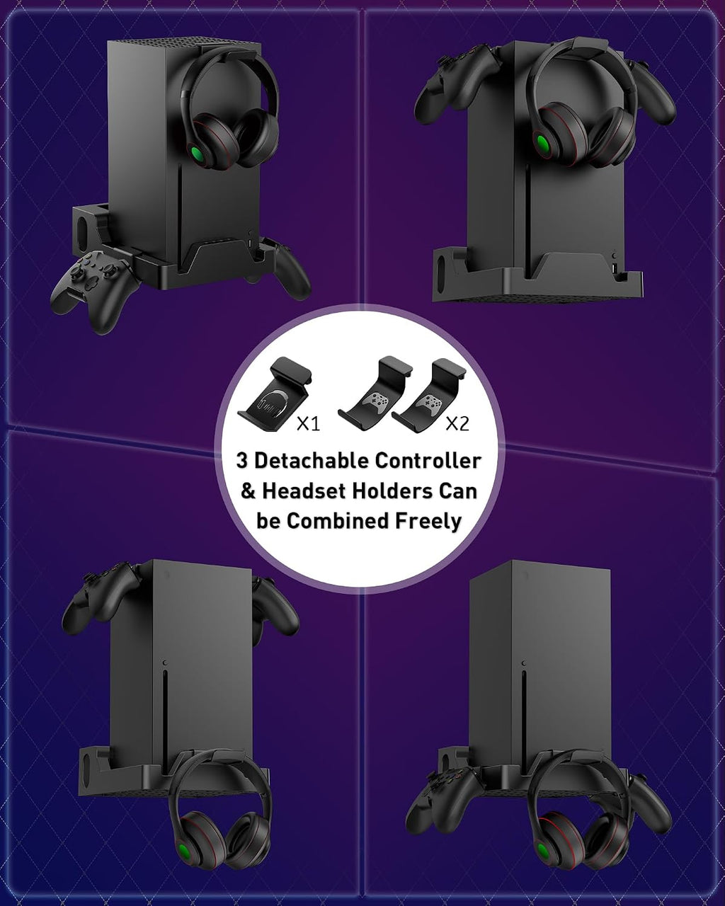 Xbox Wall Mount Storage Shelf Kit