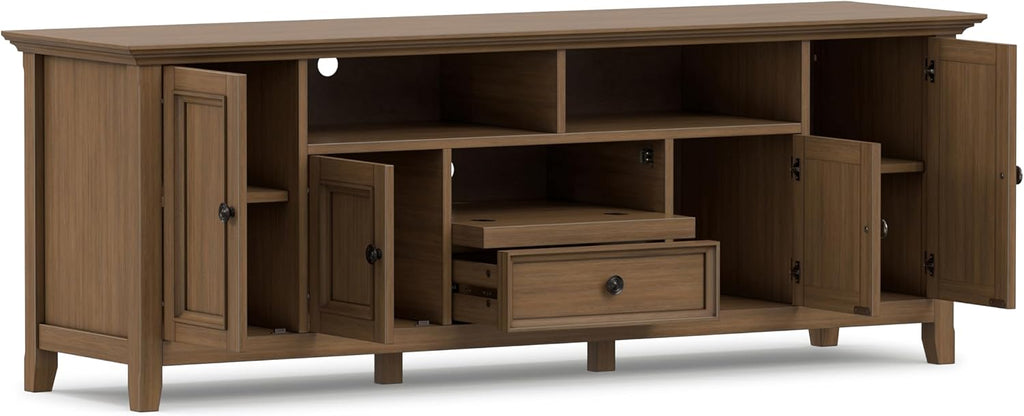 Rustic Wood Large TV Console