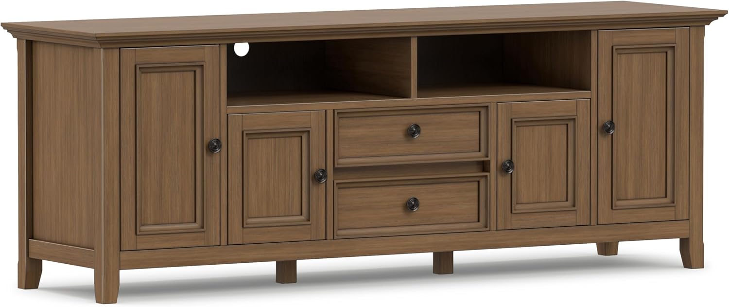 Rustic Wood Large TV Console