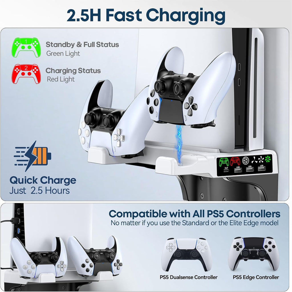 PS5 Cooling Floating Wall Mount Kit