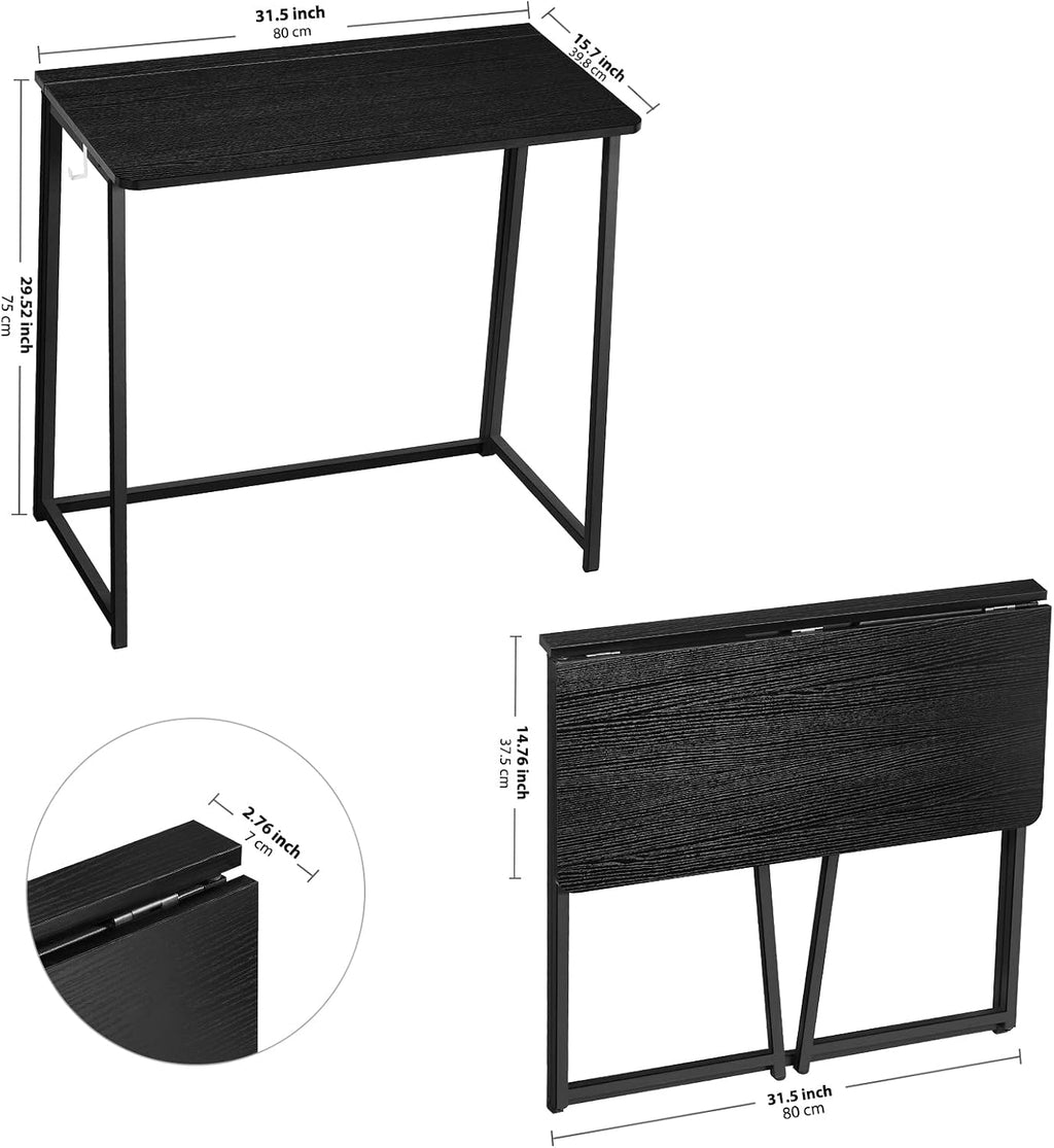 Space Saving Foldable Desk Table