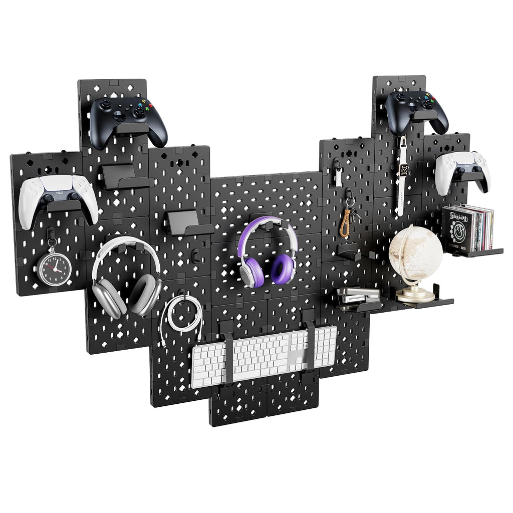 Modular Gaming Pegboard Organizer