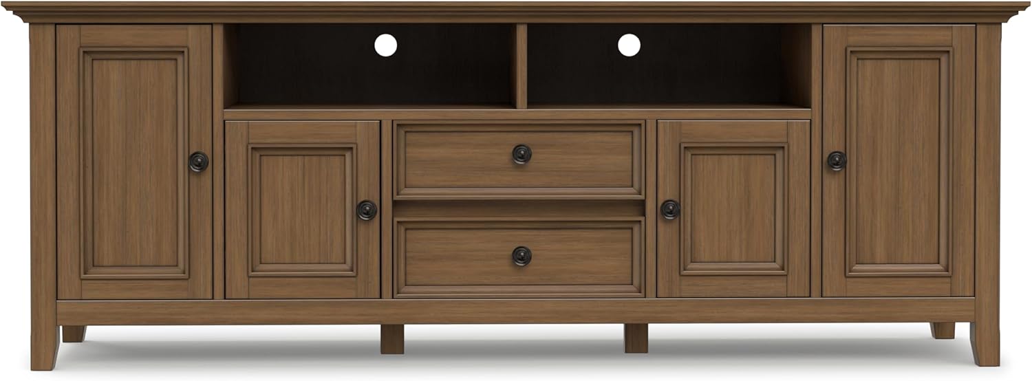 Rustic Wood Large TV Console