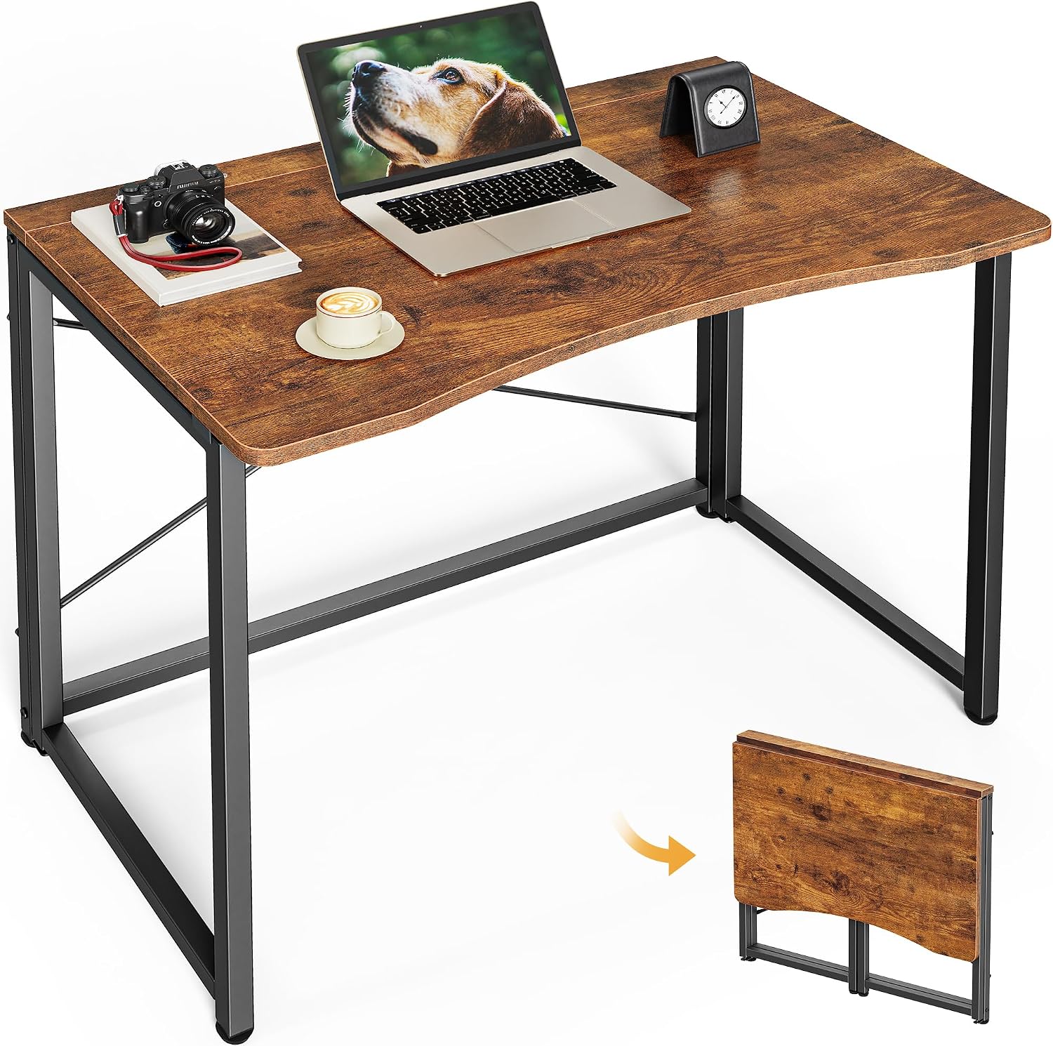 Space Saving Foldable Computer Desk