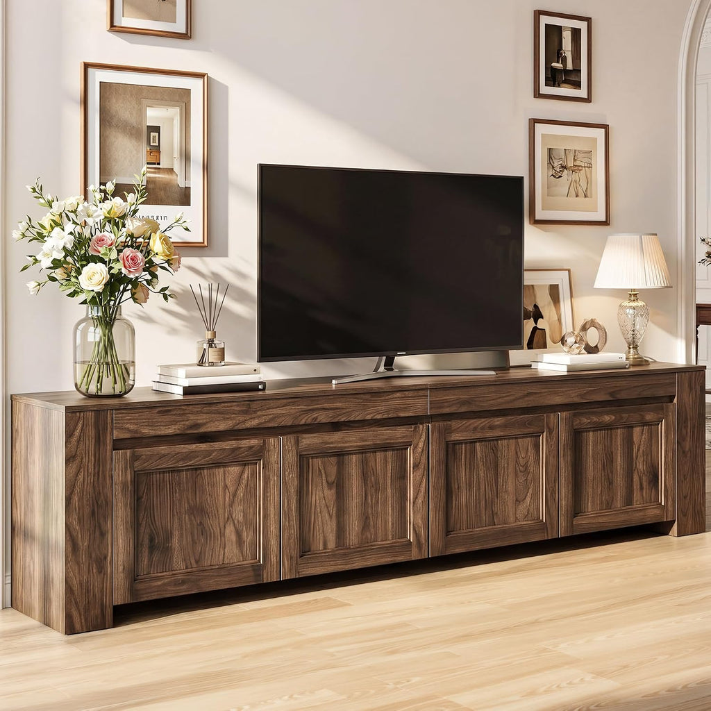 Farmhouse Walnut Large TV Console