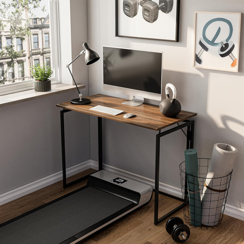 Foldable Wood Gaming Work Desk
