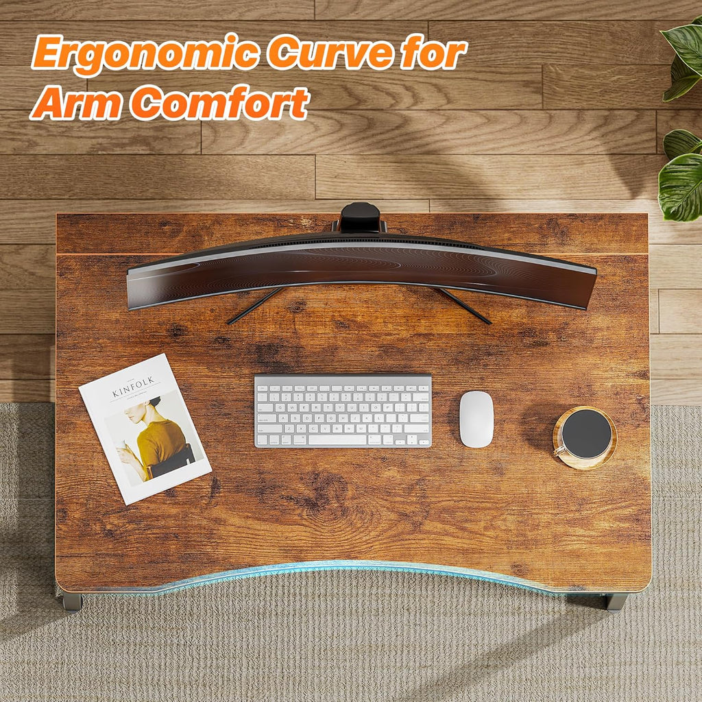 Space Saving Foldable Computer Desk